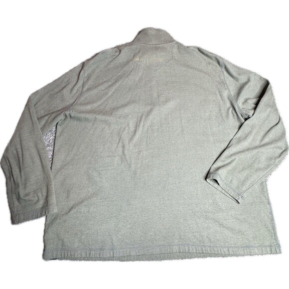 Eddie Bauer 1/4 Zip Sweater Men's 2XL Long Sleeve Pullover Cotton Pre Owned - Picture 6 of 11